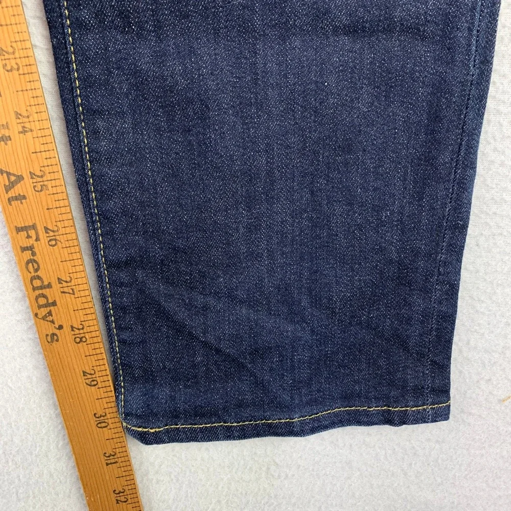 Carhartt WIP Riot Pant Jeans Mens 34x32 Dark Wash‎ Denim Stretch Workwear Slim